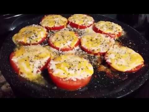 Parmesan Baked Tomatoes | The Domestic Ginger