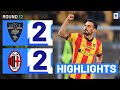 Lecce AC Milan goals and highlights