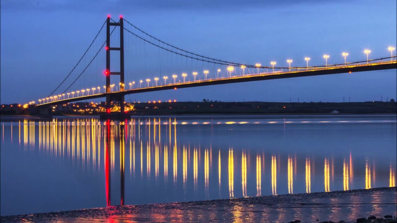 First bridge. Хамберский мост. Река Хамбер. Река Хамбер Англия. Висячий мост Хамбер.