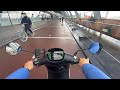 ELEKTRIC SCOOTER in Amsterdam (50 km/h)