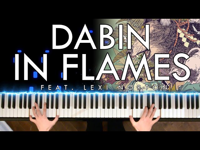 Dabin - In Flames (feat. Lexi Norton) (Piano Cover | Sheet Music) class=