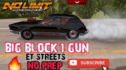 28x10.5 ET STREETS NO PREP GREMLIN TUNE | NO LIMIT DRAG RACING 2.0