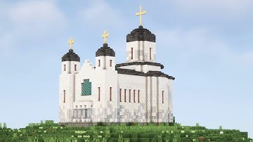 Orthodox church in minecraft