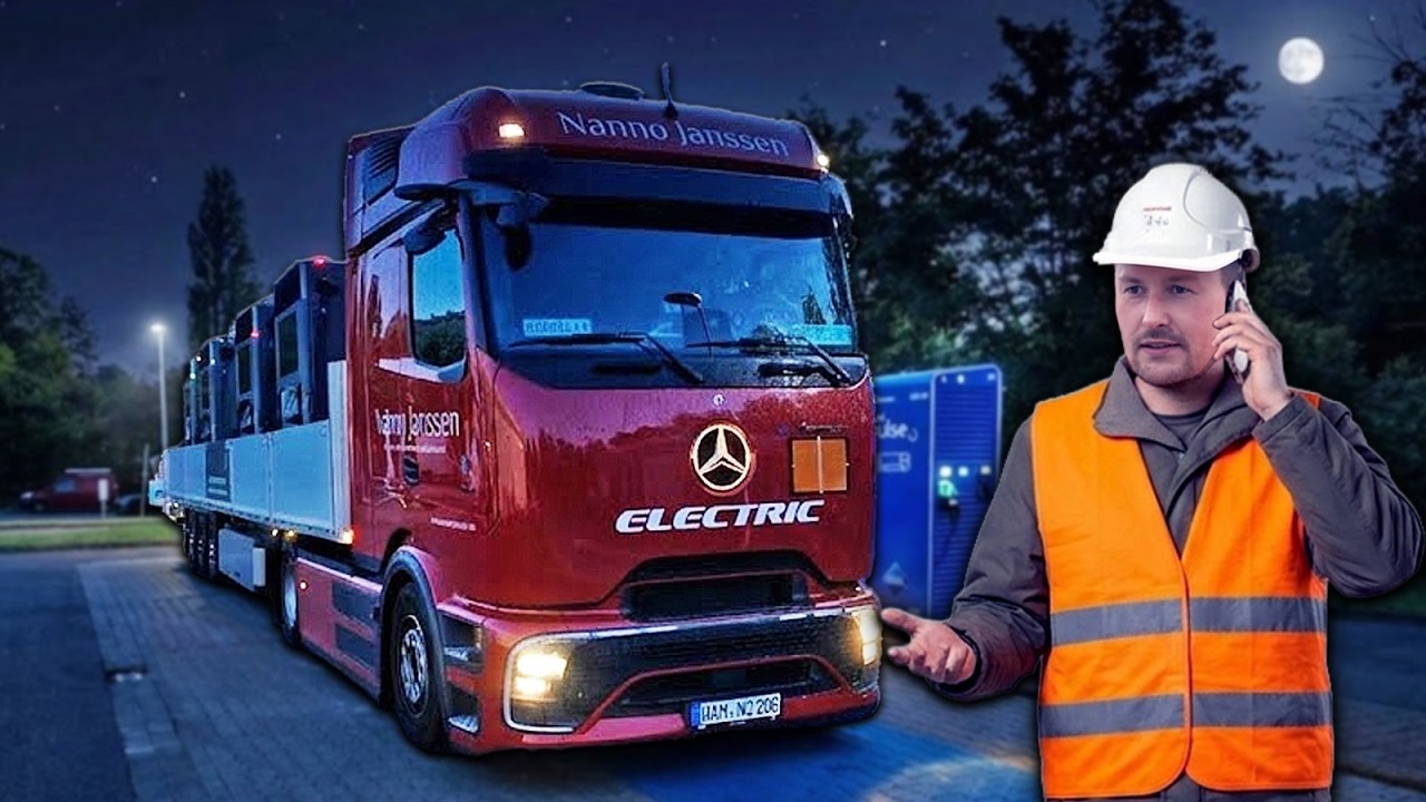 eActros 600 Panne um 03:00 Uhr - der Grund dafür ist kurios