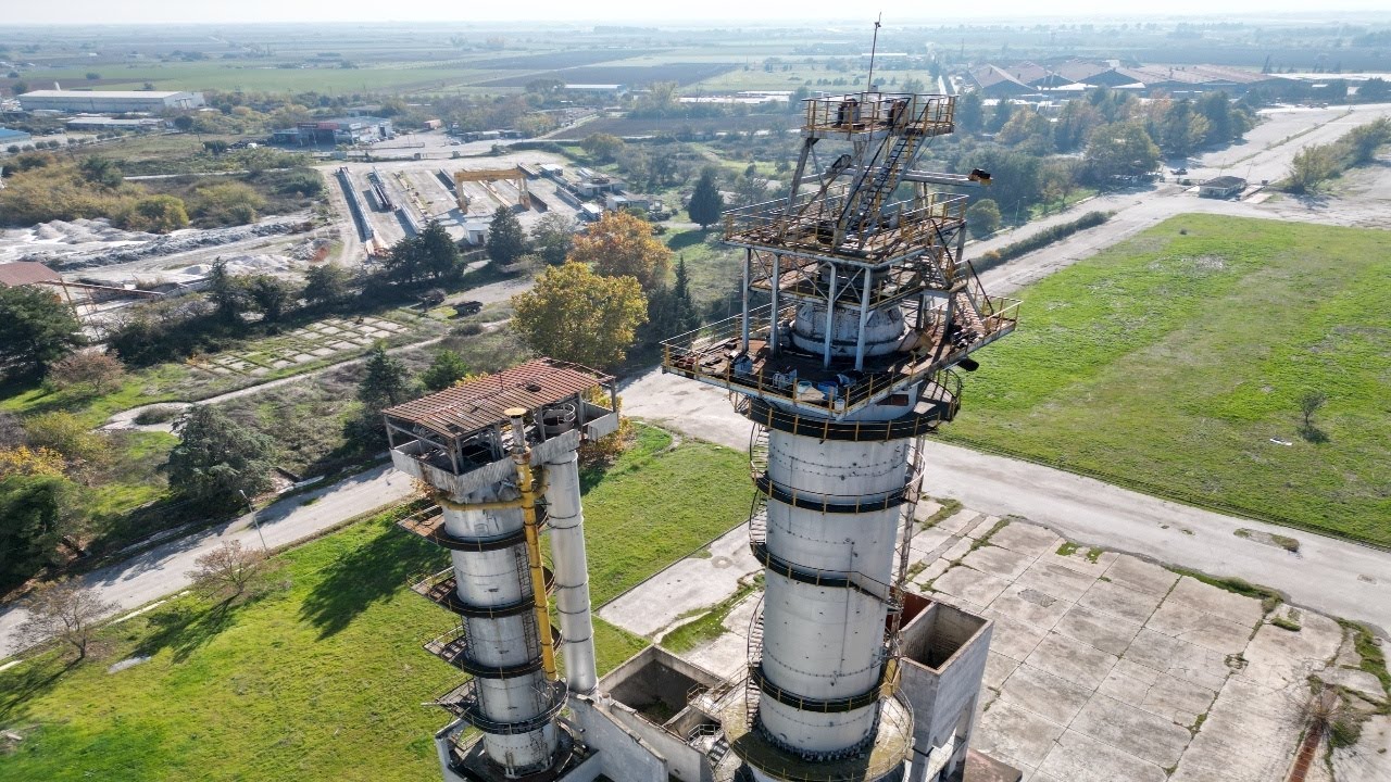 ΛΑΡΙΣΑ - ΤΟ ΠΑΛΙΟ ΕΡΓΟΣΤΑΣΙΟ ΖΑΧΑΡΕΩΣ   ABANDONED LARISSA SUGAR FACTORY