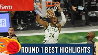 Giannis Antetokounmpo Full Round 1 Highlights vs Heat (NBA PLAYOFFS 2021)