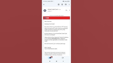 Important notification on your Kotak Bank Credit Cards! | Bad update by kotak | #zjfinance #viral