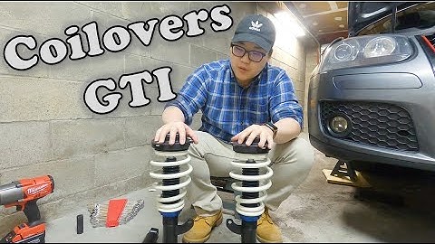 Raceland Primo | COILOVER INSTALL | GTI Gets Adjustable Dampers Coilovers!!! MK5 | MK6 | VW