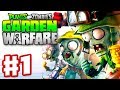 Plants vs. Zombies: Garden Warfare - Gameplay Walkthrough Part 1 - Garden Ops Multiplayer (Xbox One)