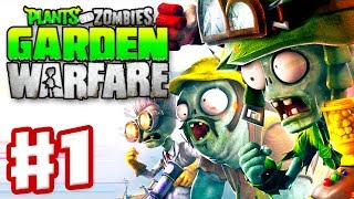 Plants vs. Zombies: Garden Warfare - Gameplay Walkthrough Part 1 - Garden Ops Multiplayer (Xbox One) screenshot 3