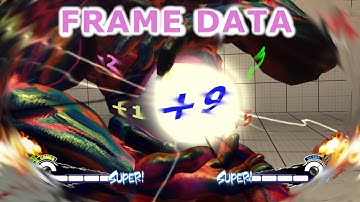 FRAME DATA: The #1 Most Important Fighting Game Concept