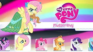 my little pony rainbow runners - epic color rush - fluttershy