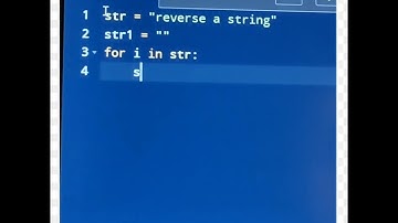 Reverse a String- Interview Python Question