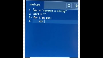 Reverse a String- Interview Python Question