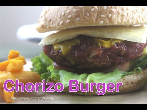 Video: Bumbui Game Panggangan Anda Dengan Resep Burger Chorizo ini