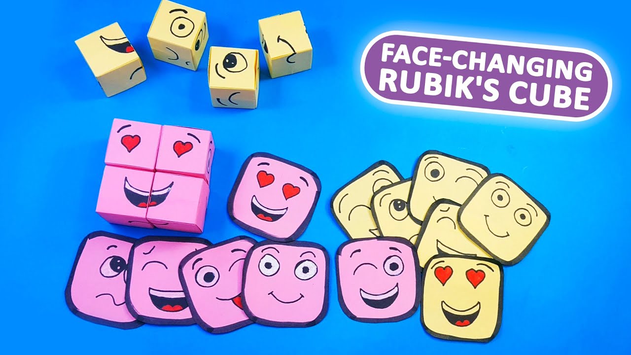 Face Change Rubik's Cube Game