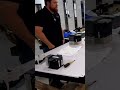 Industrial control panel backplate install #timelaspe