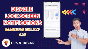 How To Disable Lock Screen Notifications On Samsung Galaxy A25 | Easy Solutions!