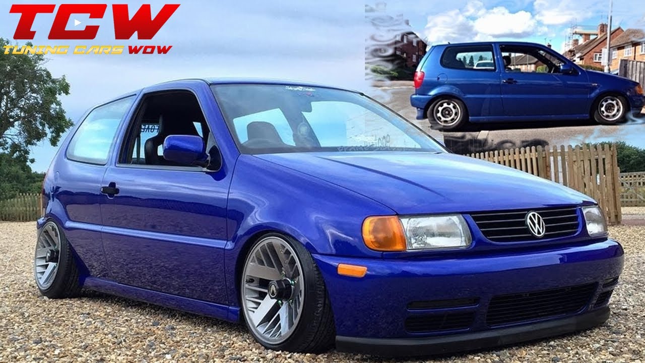 Bagged VW Polo 6N Custom Interior Tuning Project by Keil Critten 