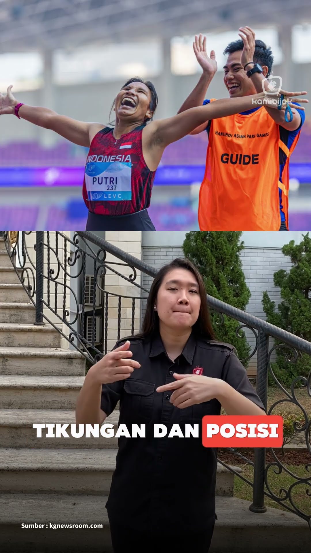 TERNYATA BUKAN CUMA ATLET YANG RAIH MEDALI