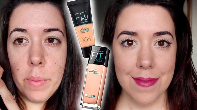 Base Maybelline Fit me Matte Poreless - Distrito Belleza.  Base de  maquillaje, Tutorial de maquillaje de ojos ahumados, Tutoriales de  maquillaje contorno