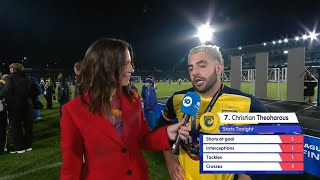 "Lost for words...." - Central Coast Mariners' Christian Theoharous