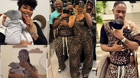 Emotional 😭 moment for Priscilla ojo and  Juma jux as her mother iyabo ojo returns back to Nigeria.