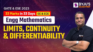 Limits, Continuity, and Differentiability | Engineering Mathematics for GATE & ESE 2023 Exam (Hindi)