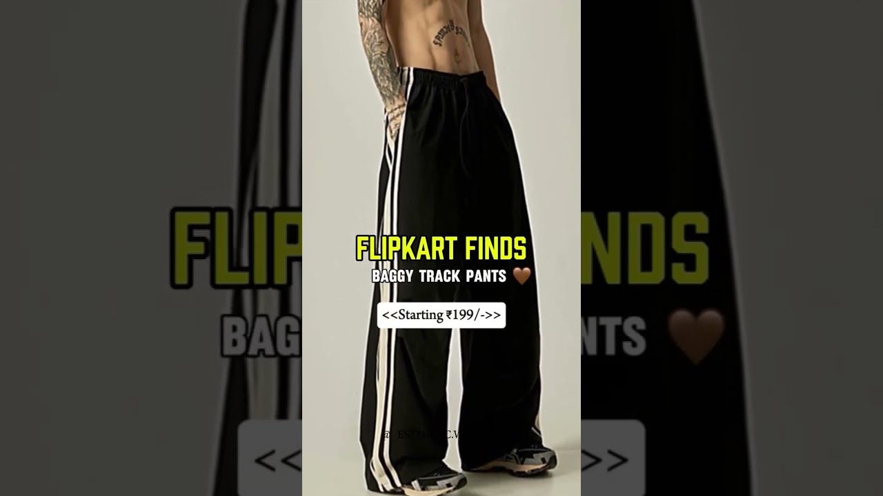 Flipkart Baggy Track Pants Boys Outfit Ideas Men Gauravfashion