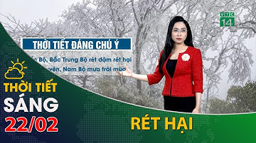 Thời tiết hôm nay 22/02/2022:Bắc Bộ vẫn rét đậm, rét hại diện rộng| VTC14