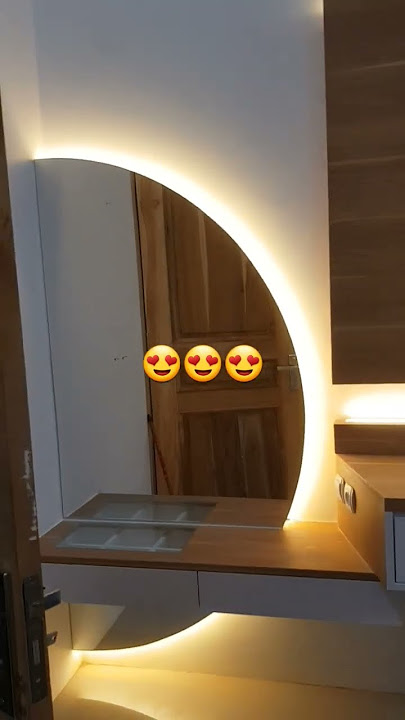 meja make up😍 #interiorkeren #live #solo #furniture #interior #home #storywa #homedecor
