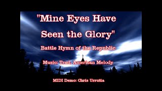 Miniatura de "Mine Eyes Have Seen the Glory - Battle Hymn of the Republic"