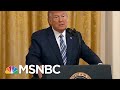 Trump Gives Mixed Answer When Asked If He's Talked To Families Hit By Virus | Morning Joe | MSNBC