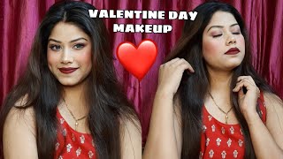 Classic Matte Valentine's Day Makeup Look!#vallentinesdayspecialmakeup #valentinesday2022