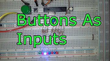 Buttons as Inputs 🔴 ATmega328P Programming #5 AVR microcontroller with Atmel Studio
