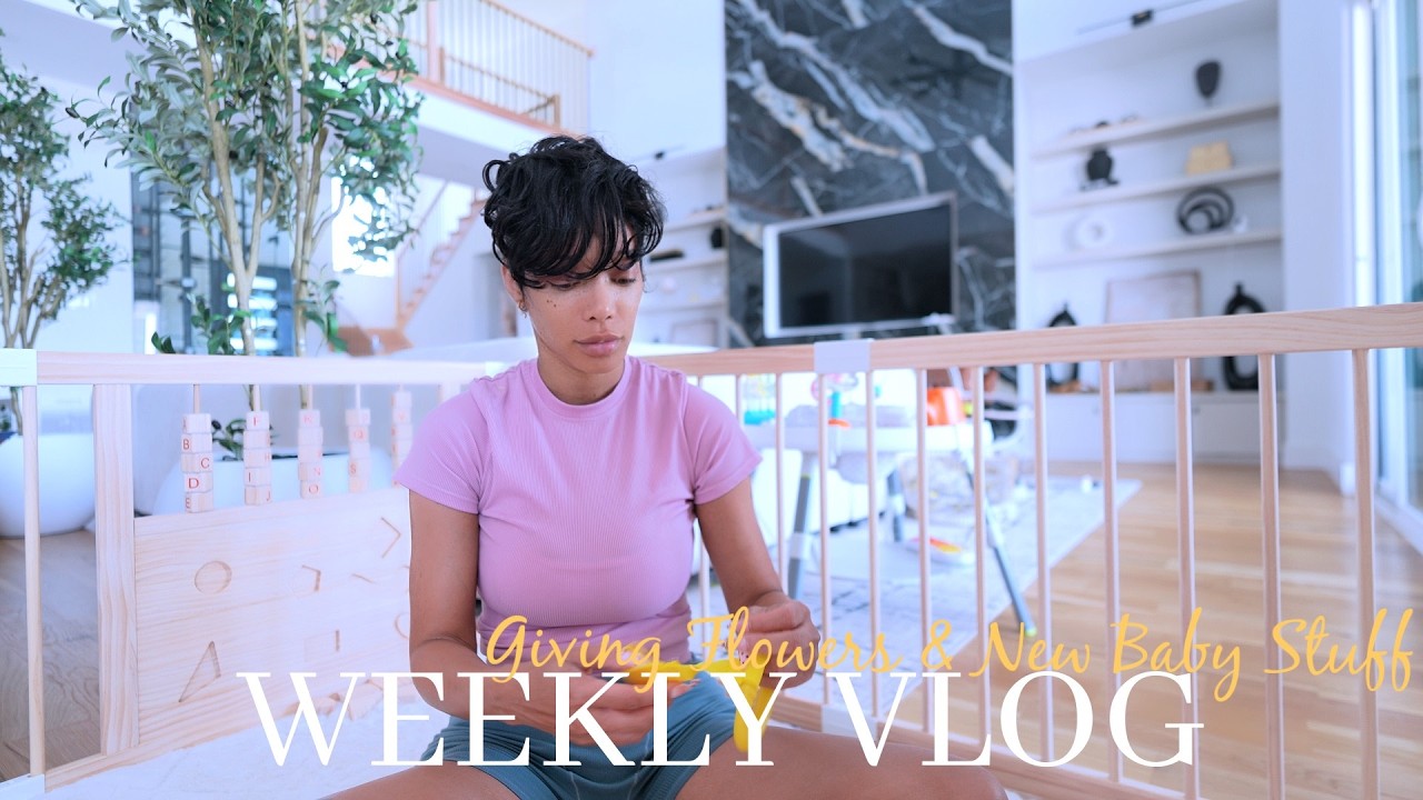 WEEKLY VLOG | Giving Flowers, Trying New Pixie Styles & New Bumper Car