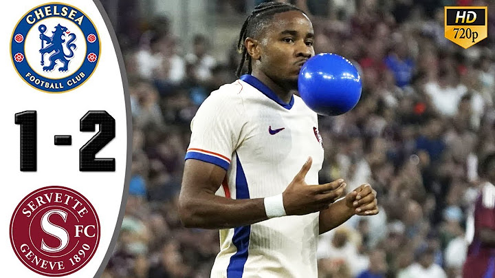 Chelsea vs Servette fc (1-2) | HIGHLIGHTS| Chelsea qualified To uefa Conference League 24/25
