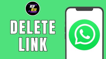 How to delete link on whatsapp