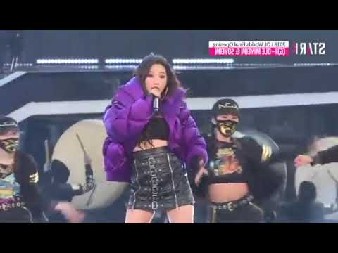 kda popstars opening ceremony mirrored 2 - YouTube