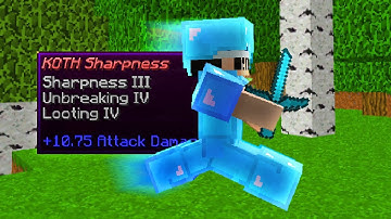 HCF with a KOTH Sharpness...