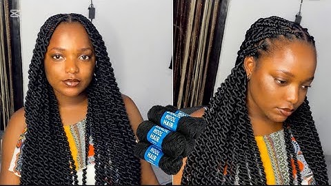 HOW TO MAKE "FAKE TWIST" USING BRAZILIAN WOOL / DETAILED TUTORIAL