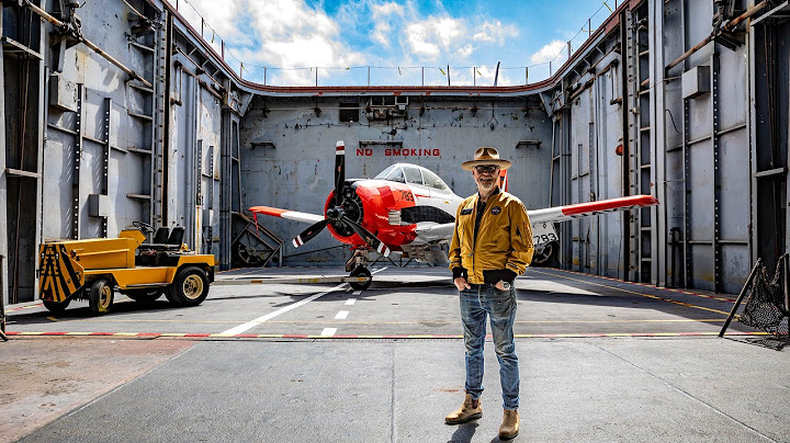 Adam Savage Tours the USS Hornet Aircraft Carrier Museum!
