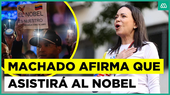 María Corina Machado confirma su viaje Oslo para recibir el Premio Nobel de la Paz