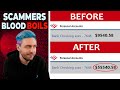 Raging Scammers Transfer $46,000 to me