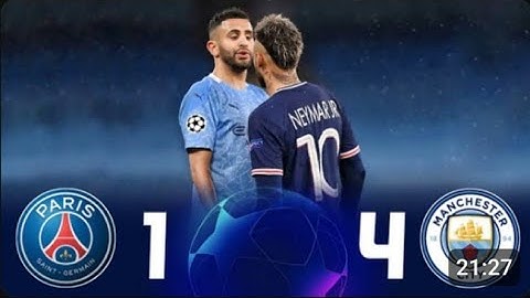 أفضل مباراة لرياض محرز في دوري الأبطال ⚡ محرز يدمر نيمار / مانشستر سيتي {4-1} باريس سان جيرمان / FHD