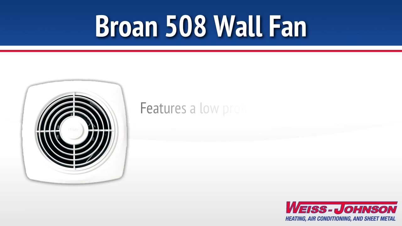 Broan 508 Wall Fan You