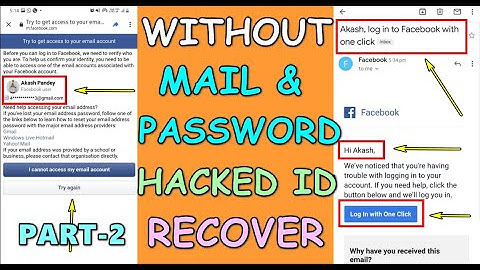 How To Recover Hacked Facebook Account Without Email And Password [PART-2] On Video live Recover