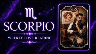 SCORPIO "This person can't stop thinking about you..." Tarot Love Reading 