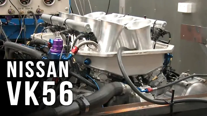 Nissan VK56 engine dyno - 660hp @ 8800rpm