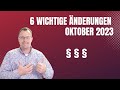 Rentner aufgepasst: 6 wichtige Änderungen im Monat Oktober 2023!